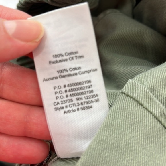 Ariztia TNA Camo Cotton Utility Pants - Picture 9 of 10